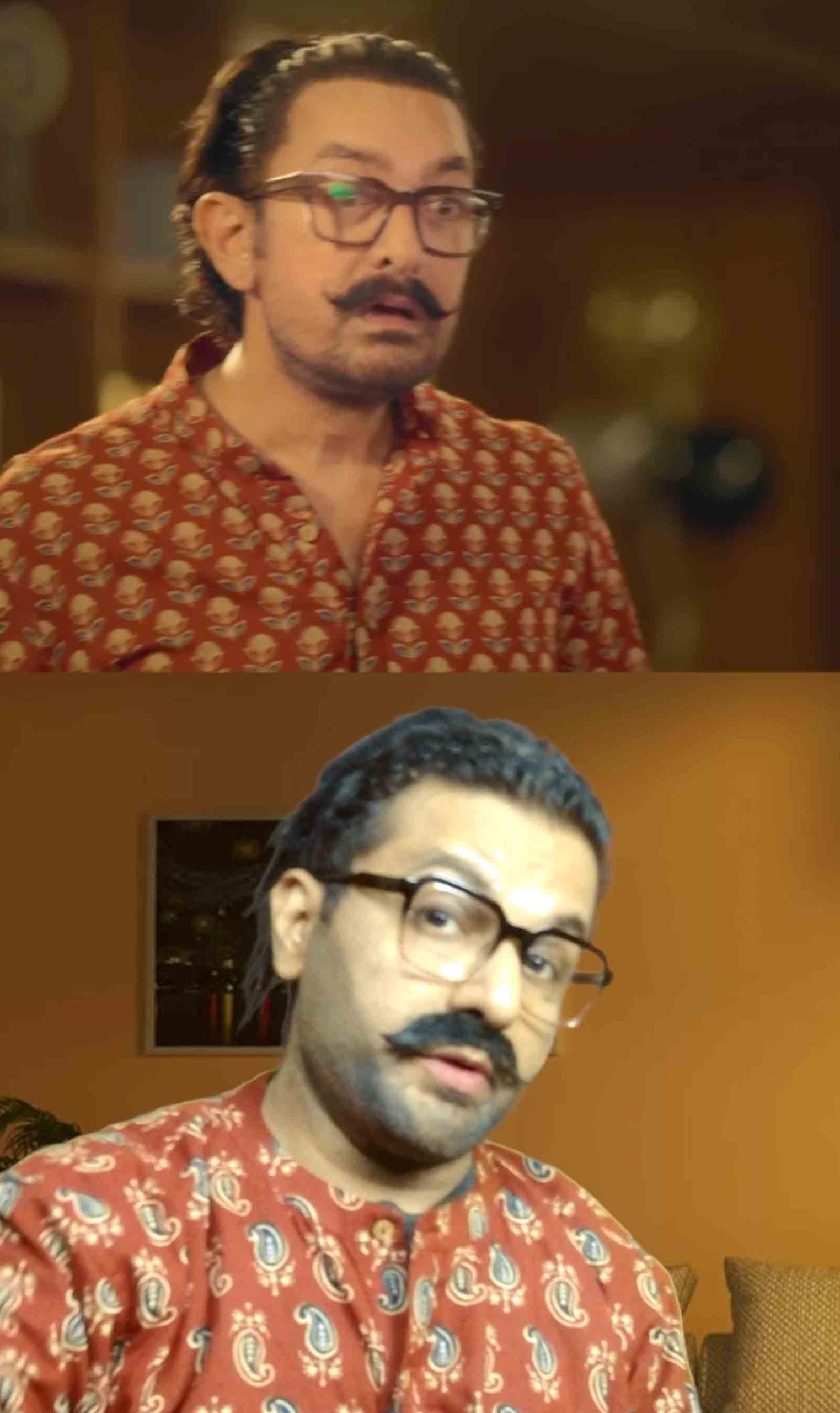 Aamir Khan mimicry